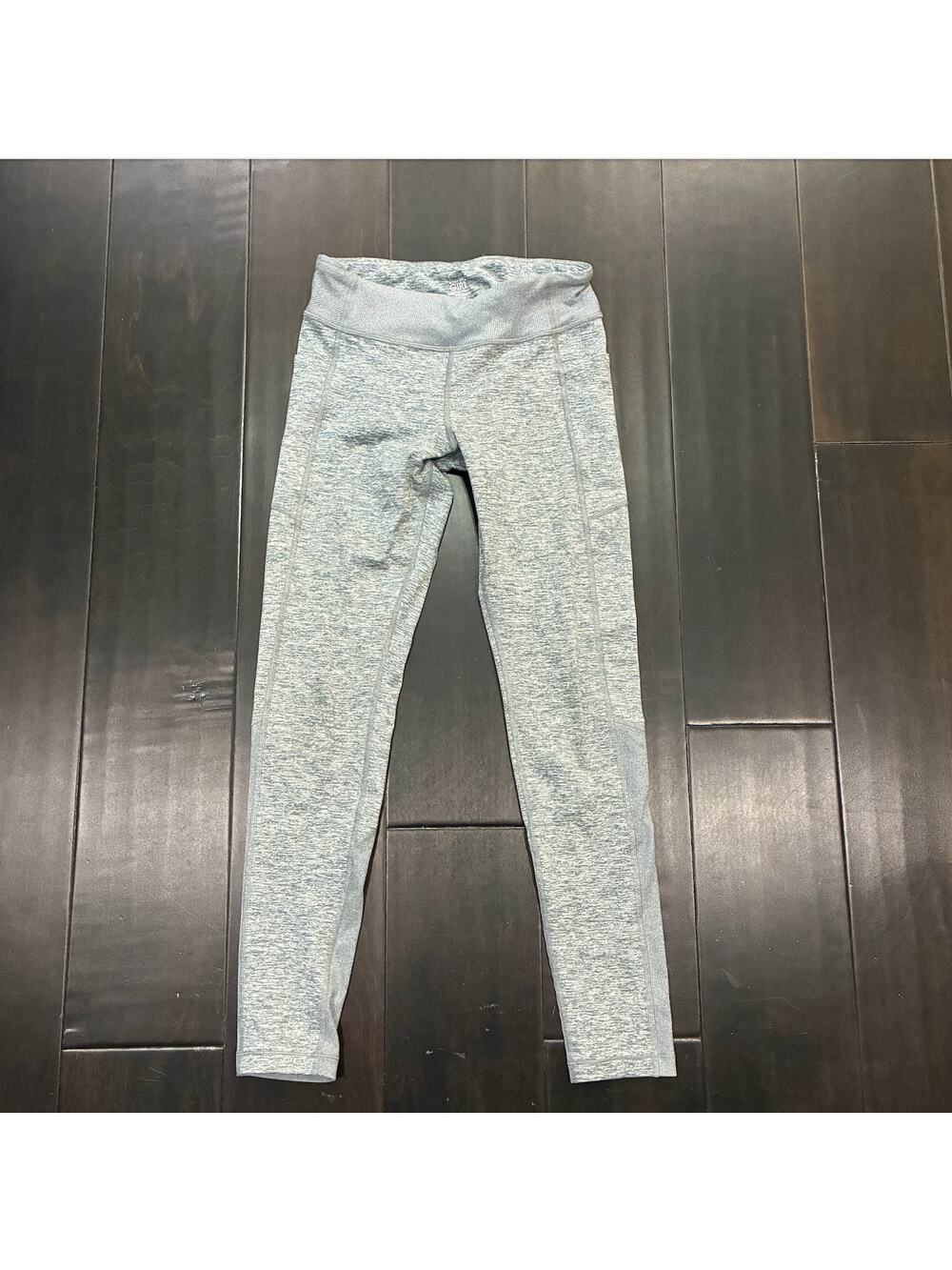 Athleta Girl Legging Full Length Heathered Gray Girls Size XL 14